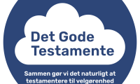 Logo for det gode testamente - Vi er med i Det Gode Testamente, sammen gør vi det naturligt at testamentere til velgørenhed